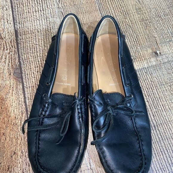 geox Respira Melbourne Black Driving Moccasins - Picture 12 of 12